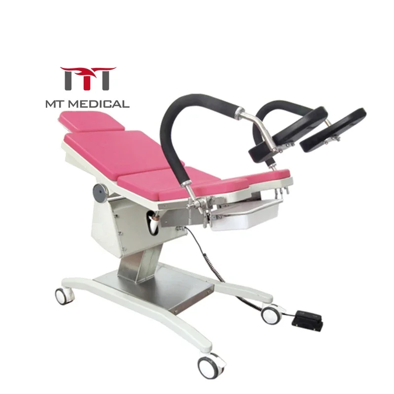 MT Medical Hospital Operating Table Separated Pad Chair For Doctor In Operation Gynecology Examination Bed