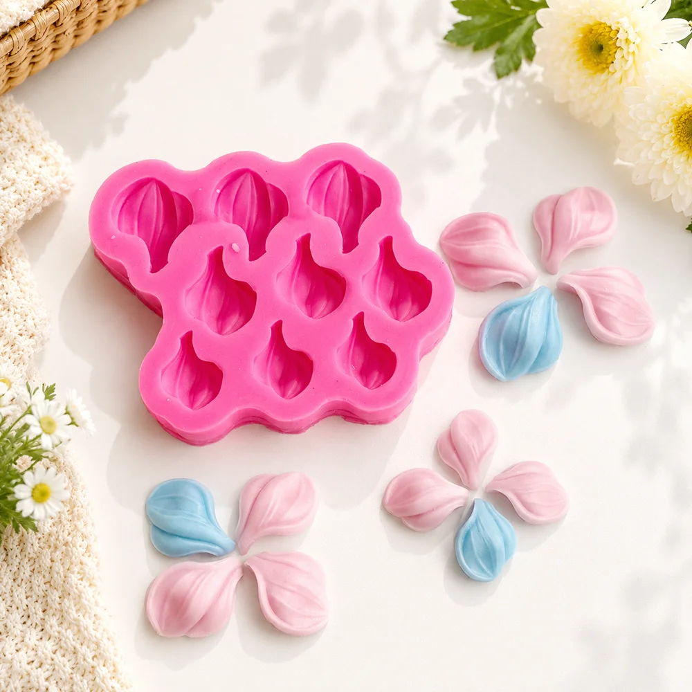 Flower Silicone Candle Silicone Molds Resin Craft Gypsum Mold Handmade Soap Molds Forms Mold Factory Supplier