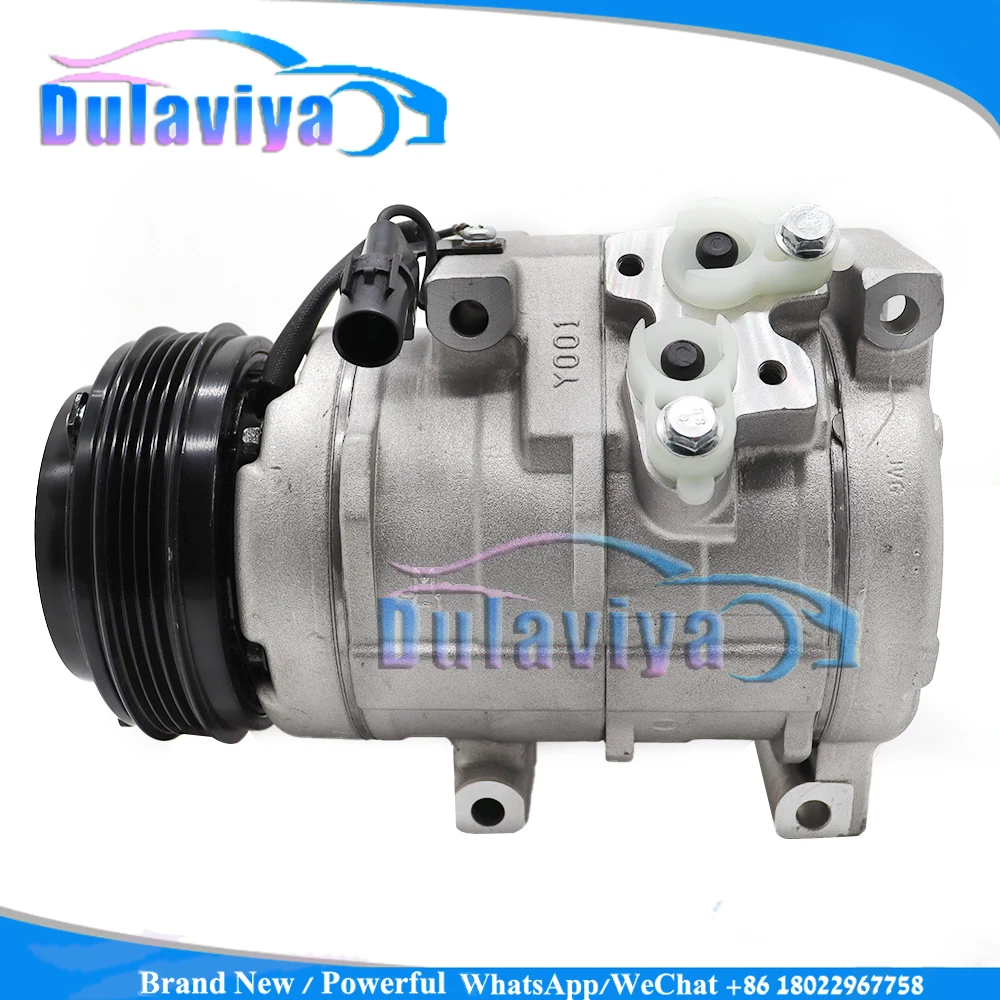 Air Conditioning AC Compressor For Kia Sedona Grand Carnival 2.9 2006- AC52144 10-107297701-4D100 97701-4D Car 10S20C