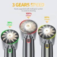 CENRR Portable Wireless Car Vacuum Cleaner Mini Powerful  998000PA Home Appliance Handheld Blower Vacuum Cleaner for Car Cleaner 2