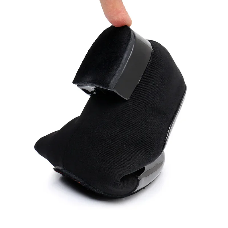 2025e أوم تشا تشا تانجو chaussures de danse mascul pu المرقعة chaussures de danse à talons bas