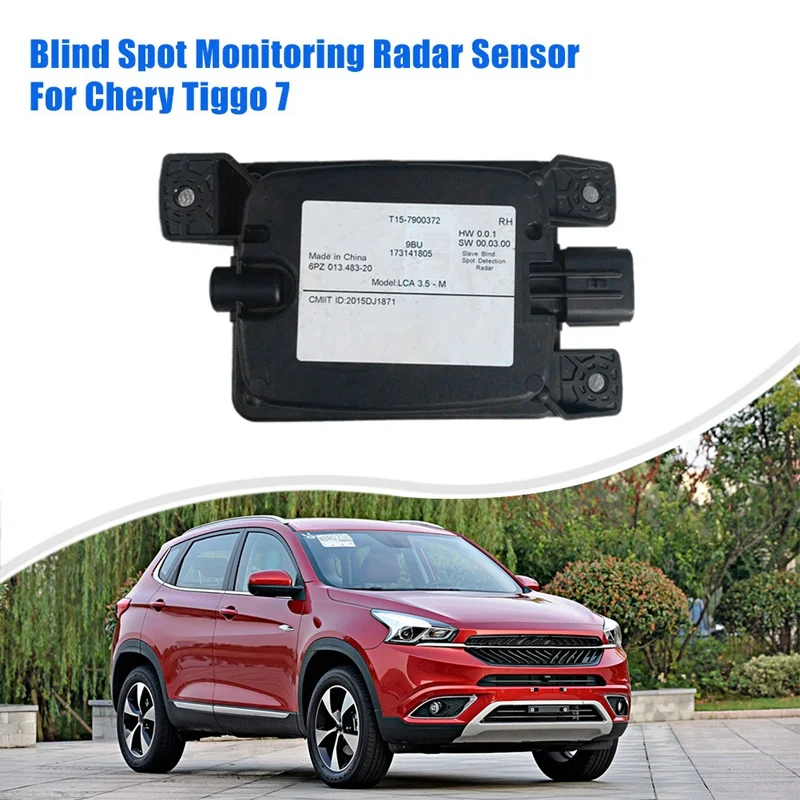 1 Piece T15-7900372 Car Blind Spot Monitoring Microwave Radar Sensor ABS Car Accessories For Chery Tiggo 7