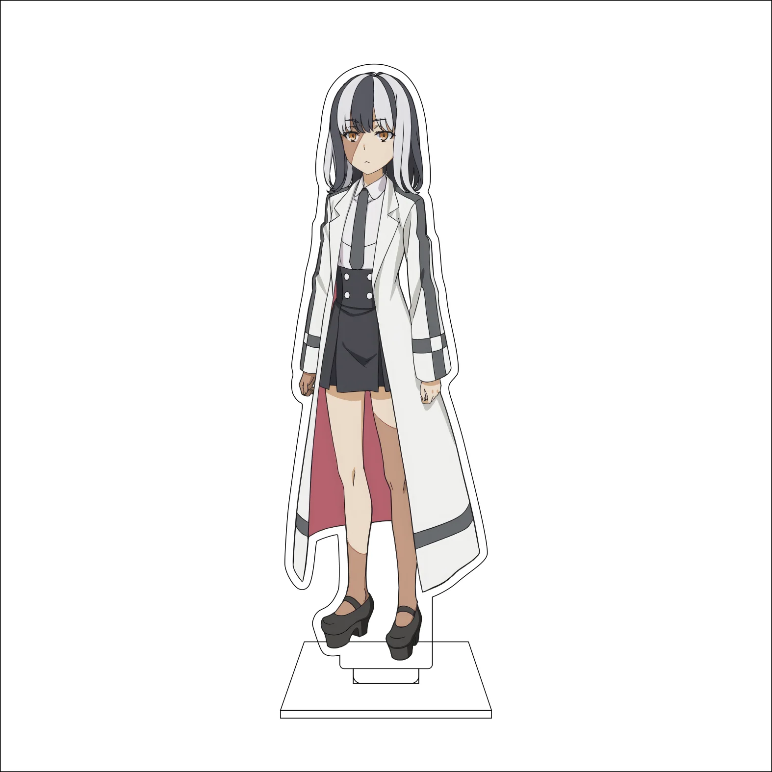 16CM Anime Misaka Mikoto Cosplay Acrylic Figure Stand Plate Shirai Kuroko Saten Ruiko Shokuhou Misaki Ornaments Gifts view 2
