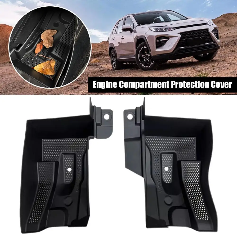 

2PCS For Corolla Cross 2020-2024 Engine Compartment Filter Screen Protective Cover Water Tank Protective Net Car Styling Front