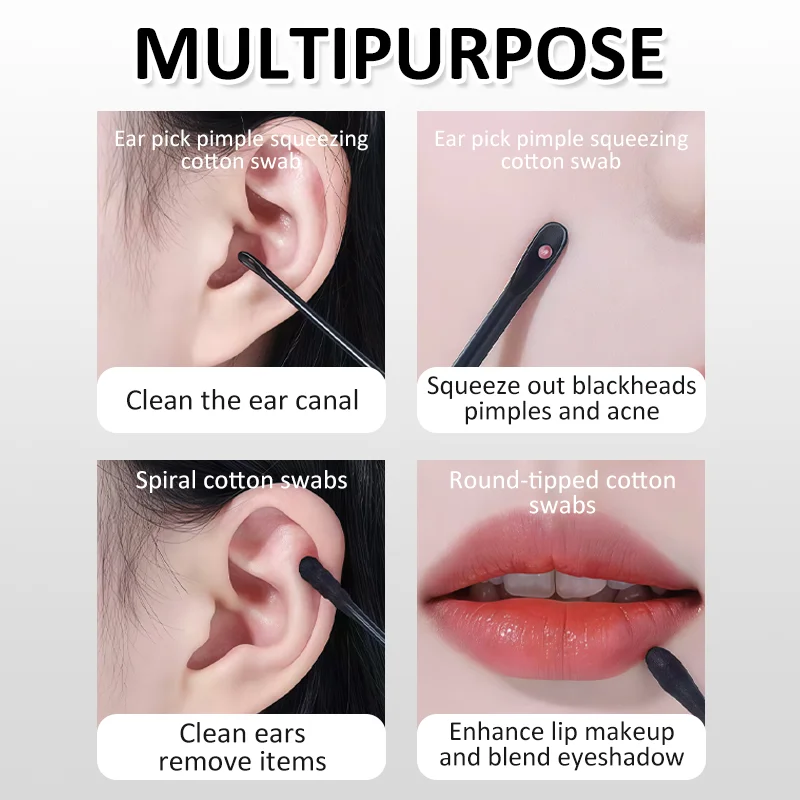 Wegwerp tweekoppige mee-eterverwijderaar en puistjespopper, poriënreinigingssticks met twee uiteinden, vergeet en wit-eter en mee-eter