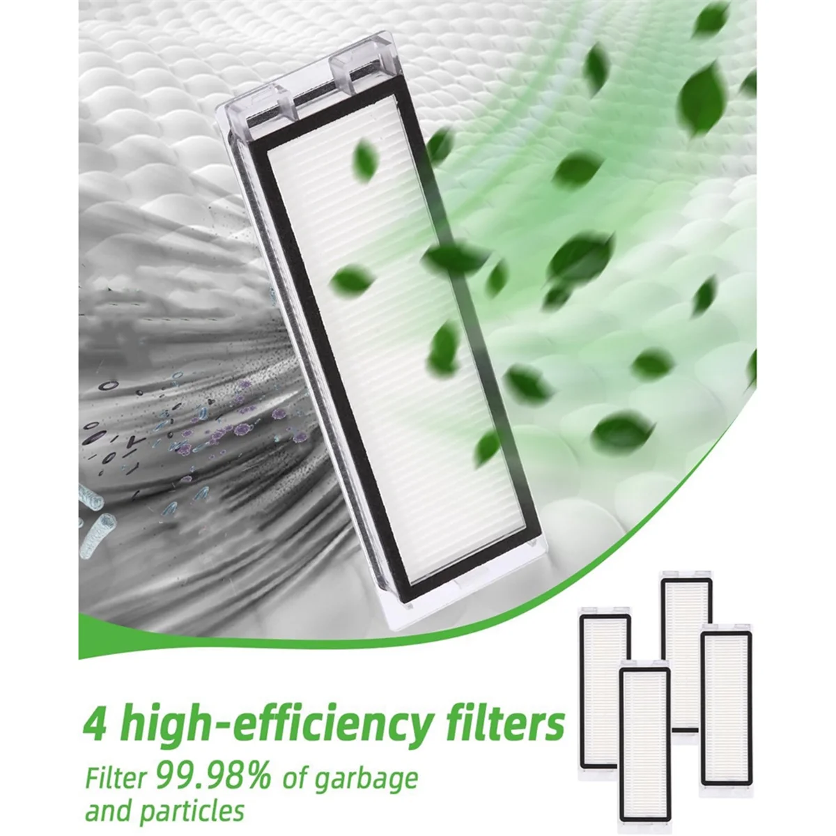 M17K Per Roborock Q Revo S/Q Revo MaxV/Q Revo Pro Robot Aspirapolvere Spazzola Laterale Principale Filtri Hepa Mop Sacchetti Per La Polvere di Stoffa