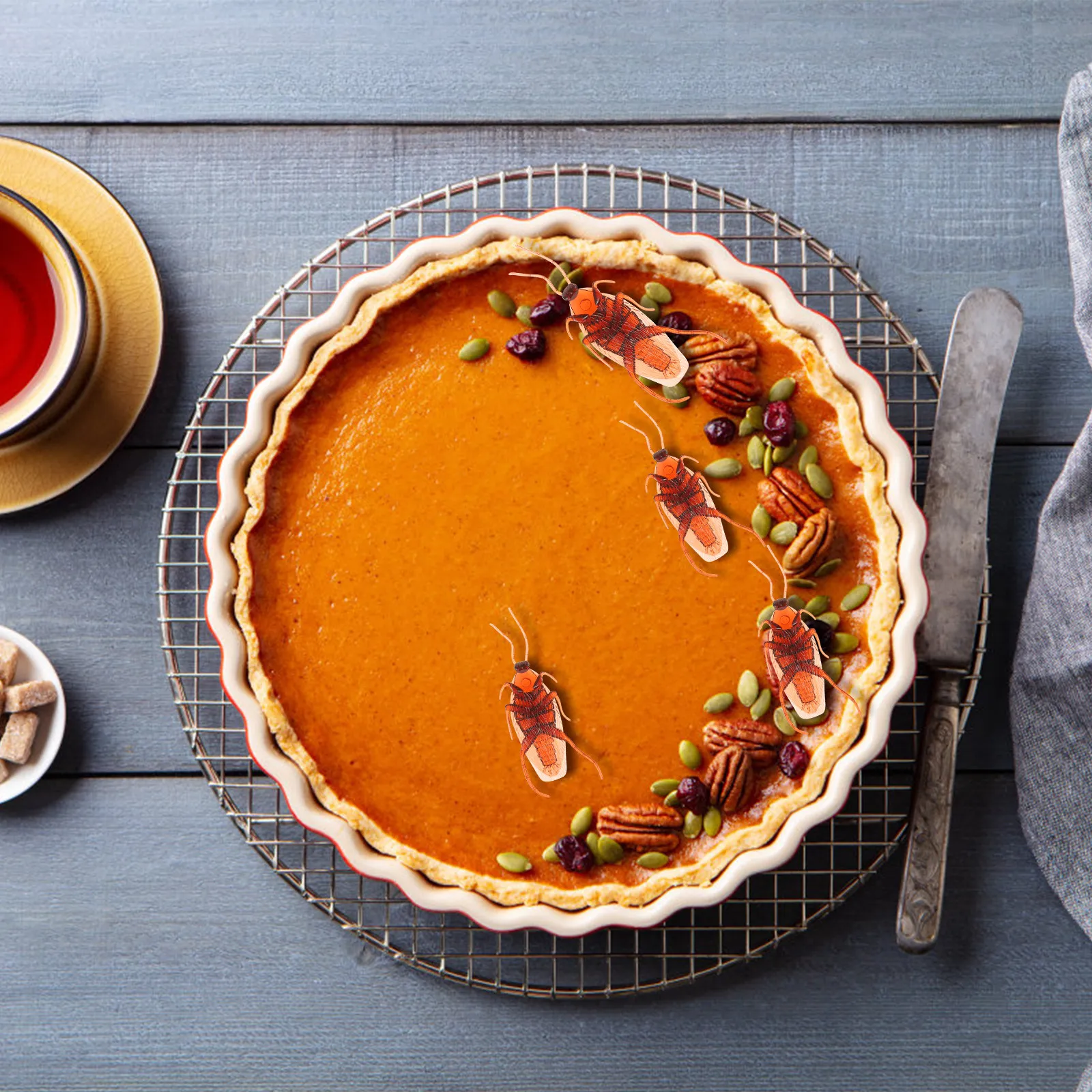 

100 шт. реалистичных пластиковых муляжей тараканов для розыгрышей, выглядят как настоящие, чтобы напугать друзей на Хэллоуин, вечеринках и веселых мероприятиях