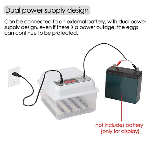 10 best sales अंडा इनक्यूबेटर पूरी तरह से स्वचालित - №5