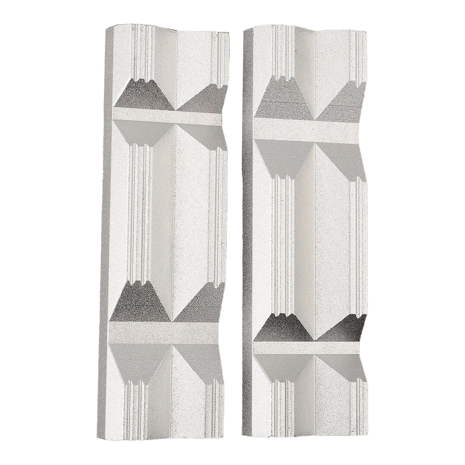 

Robust CNC Milling Vise Hard Jaw Fixture 4 Magnets for Stability and Enhanced Clamping of Various Workpiece Sizes