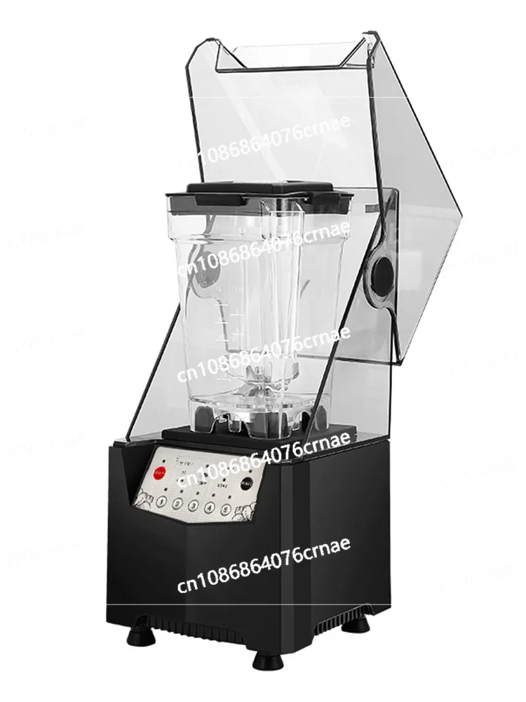 

Milk Tea Shop Special Automatic Smoothie Machine with Cover Sound Insulation Juice Crushed Ice Wall Breaking Machine