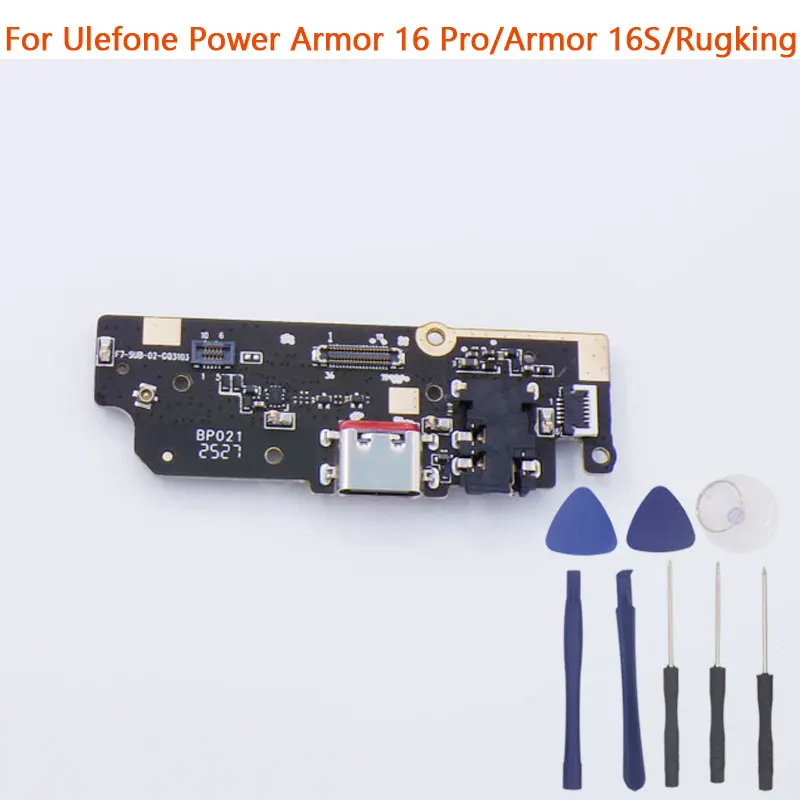Original Ulefone Power Armor 16 Pro Power Armor 16S USB Board Base Charging Charge Port Board For Ulefone Rugking Smart Phone