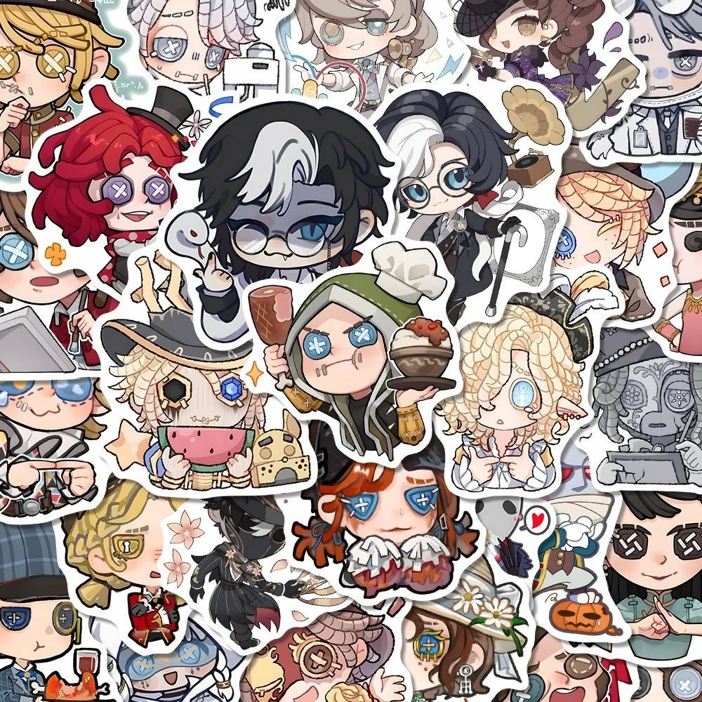 Sunsyea Identity V Merch Fans Collection Character Stickers 64 Pieces