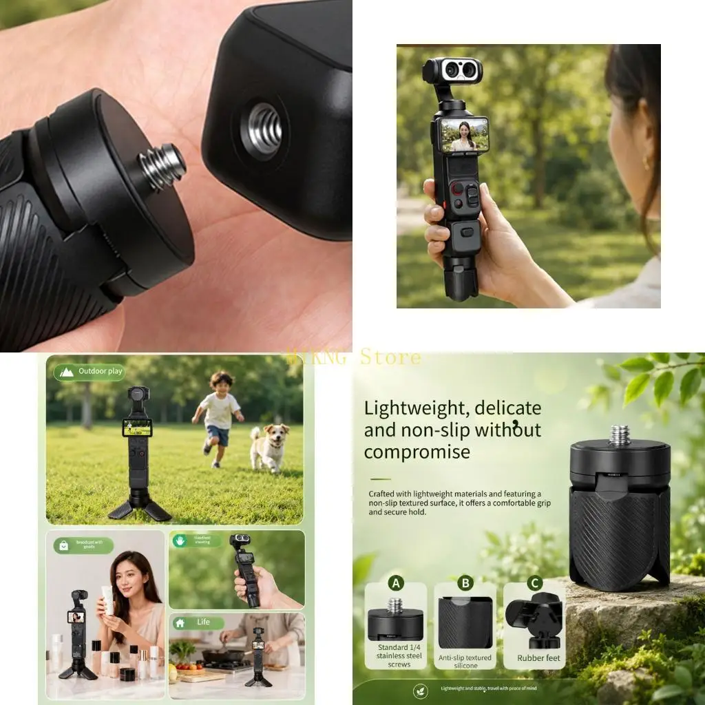 Ground View Camera Stand Selfie with 1/4 In Screw Mount for Desk Use Best Sale