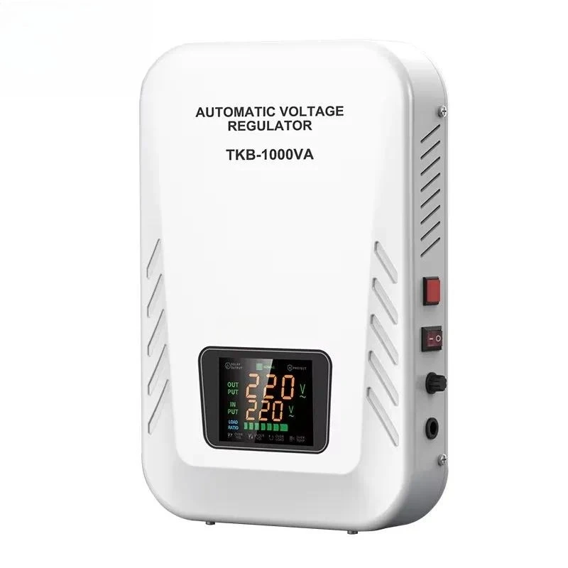 Automatic Digital LCD Display 1000W-3000W Relay Control Voltage Stabilizer with Delay Function Single Phase 220V SVC