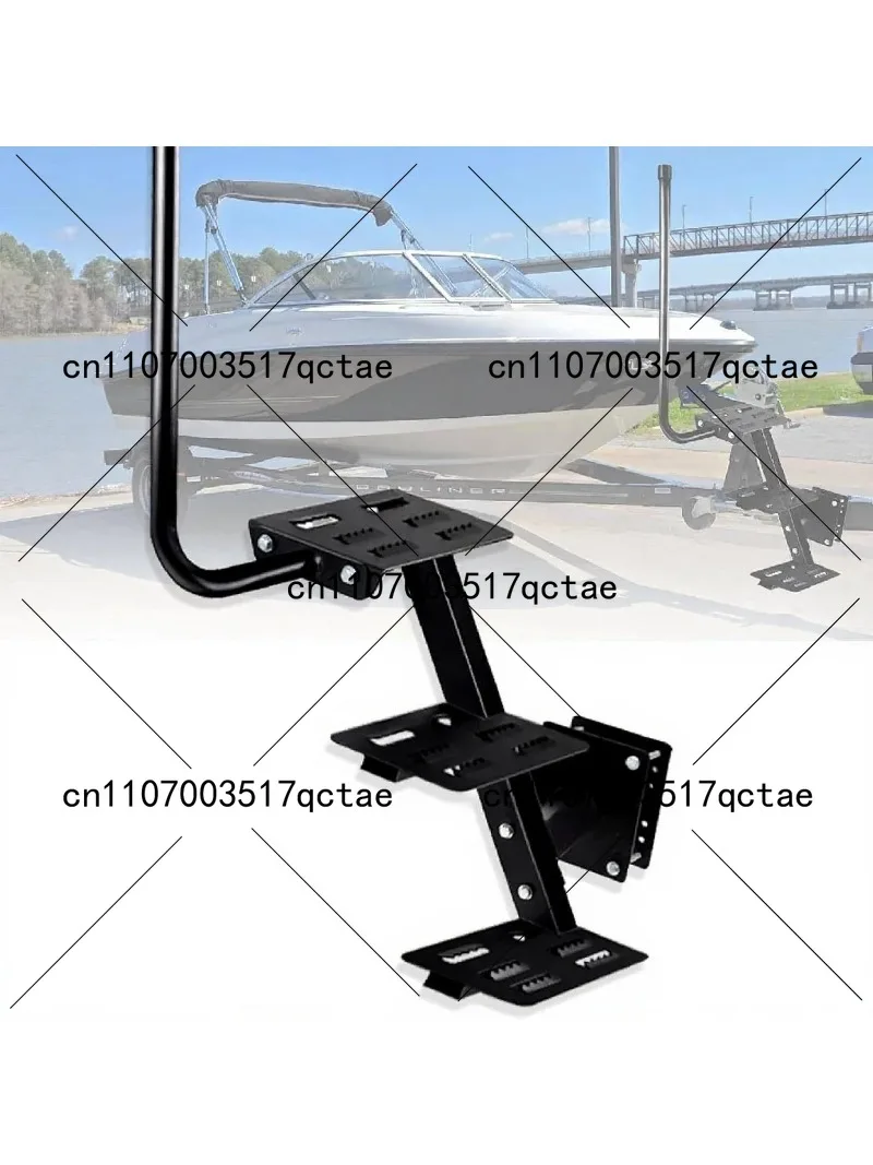 Universal Step Pedal for Marine Boat Trailer - Heavy Duty Aluminum
