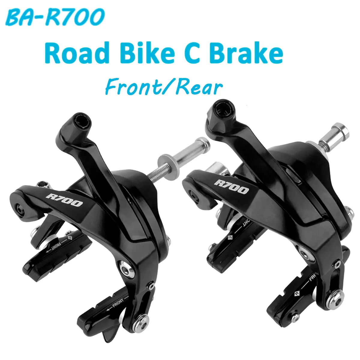 Road Bike C Brake Front Rear Dual Pivot Speed Bike Aluminum Alloy Rim Brake Bicycle Mechanical Brake for Shimano R7000 R8000