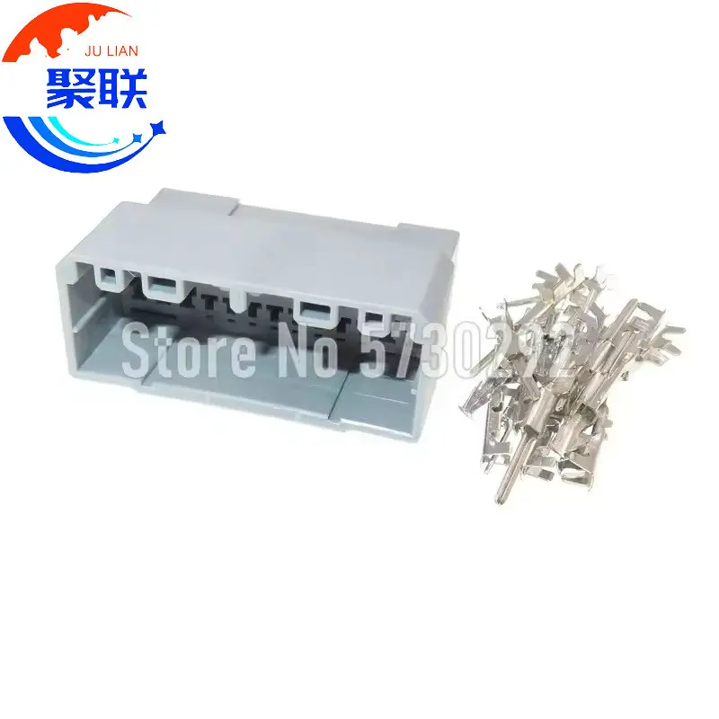 1Set 26Pin Assembly 174516-6 368136-6 Automobile Transfer Box Computer Board Cable Socket Car Male Female Docking Plug
