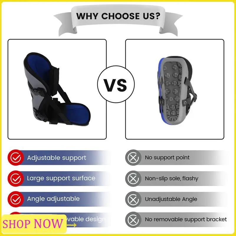 Especial Plantar Fasciitis Night Splint Foot Support Boot Tendonitis Brace For Fascia Tendon And Calf Stretching Heel Bone