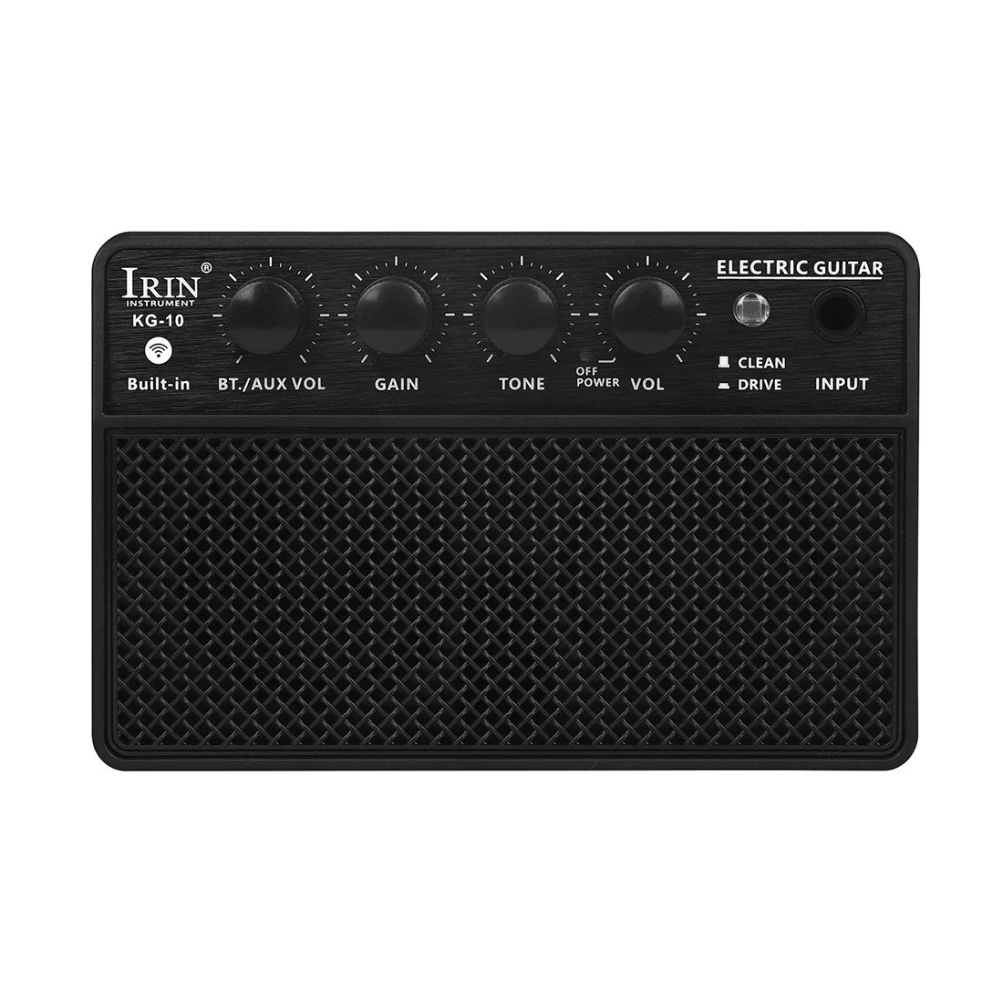 IRIN KG-10 Bluetooth Audio Electric Guitar Amplifier 10 Watt Rechargeable Portable Audio Mini Wireless Guitar Audio Amplifier