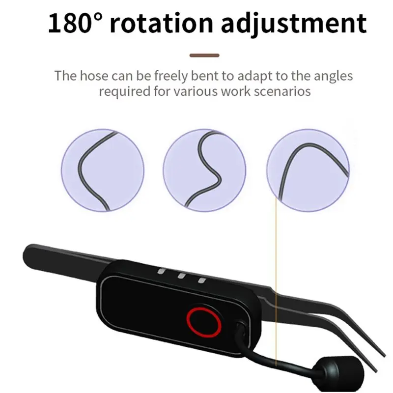 A19F-Touch Switch 1W LED UV Light For Eyelash Tweezers, Lash Extension Lamp, Fast Curing Glue Light For Eyelash Extensions, US