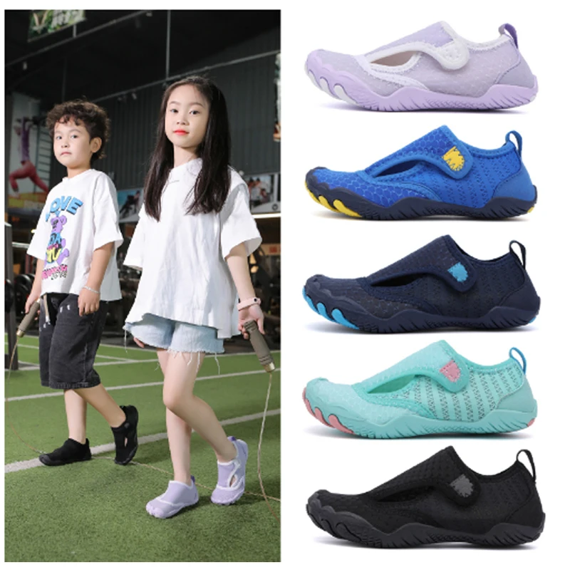 New Women Men and Children Water Shoes Quick-drying Breathable Beach Shoes Soft Cosy Barefoot Shoes Suit Hiking Swimming