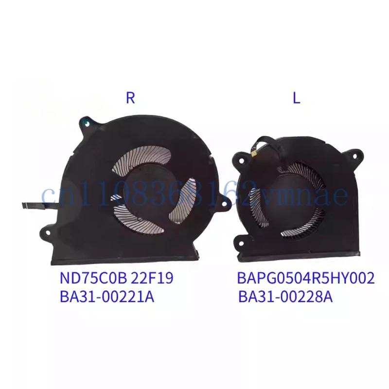 

for Samsung NP940XGK BA62-01118A BA31-00229A BA31-00228A fan