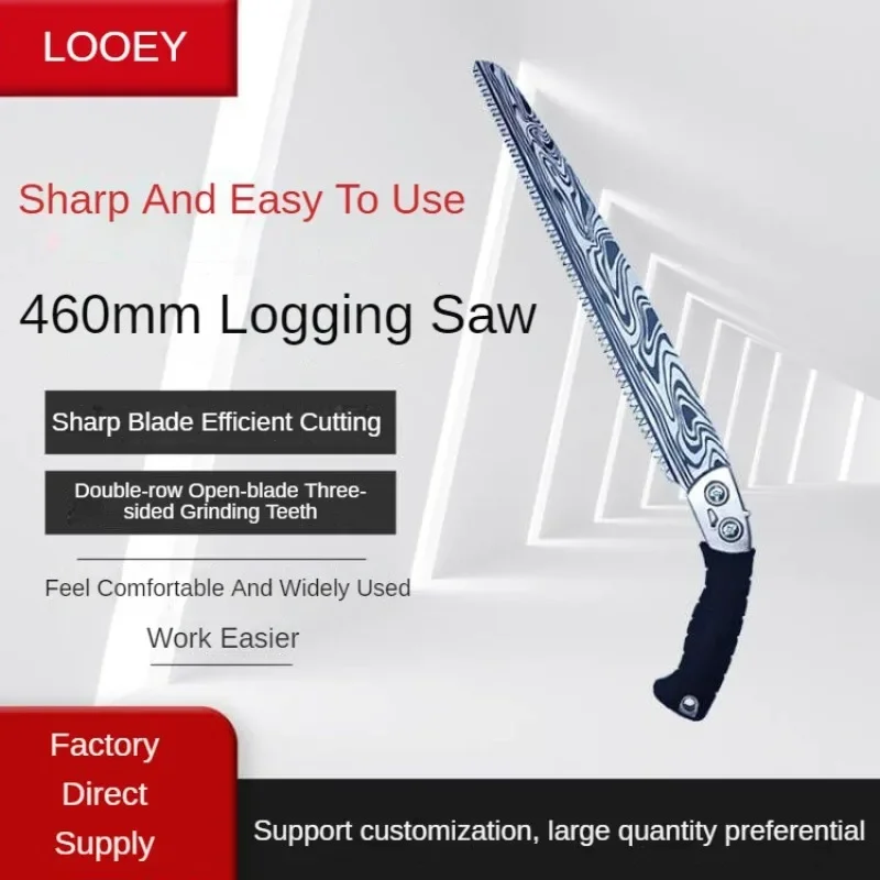 Practical and Durable Hand Saw for Woodworking,Tree Trimming, Garden and Outdoor Use with 270mm/350mm/460mm Length Options