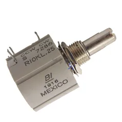 Precisie Multi-Turn Potentiometer Ccw Cw S 7286 R1K 2K 5K 10K 2W Power 10 draait Nieuwe Originele Op Voorraad