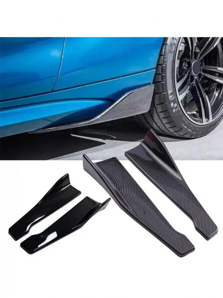 Uniwersalna listwa ochronna na przedni i tylny zderzak, spoiler, dyfuzor, splitter, ochraniacz przed zarysowaniami, długość 48 cm, do Audi, BMW, HONDA — 2