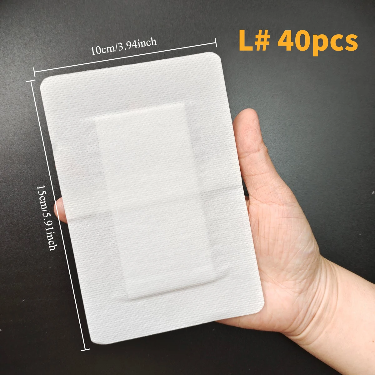 10/40/60/65pcs Three Sizes: Large, Medium, and Small, Soft Non-Woven Fabric, Easy to Replace, Light Adhesion, Soft Skin
