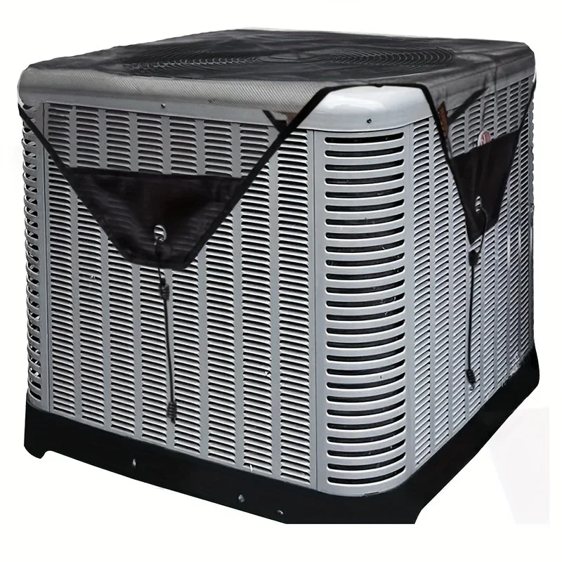 1pc AC Mesh Cover For Outside Units - Central Air Conditioner Cover For Outside Unit-Top Universal Outdoor AC Cover Defender