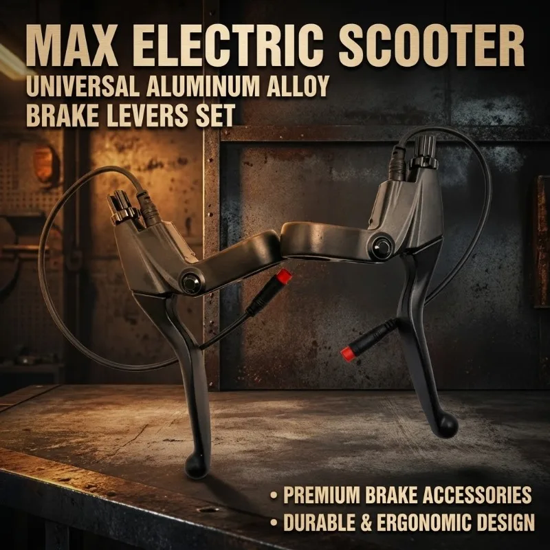 

Original Brake Lever for Segway MAX G30 G2 MAX E-Scooter Aluminum Alloy Left & Right Power Off Handle Easy Install Replacement