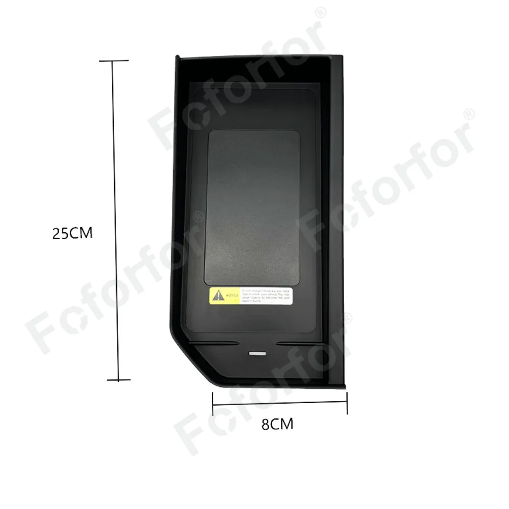 15W Wireless Charger Special On-Board QI phone fast Charging Panel For Land Rover Range Rover Evoque 2015-2019 Car Accessories