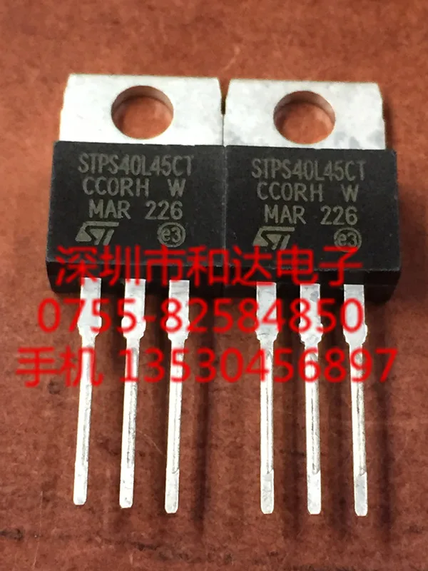 10 piezas STPS40L45CT