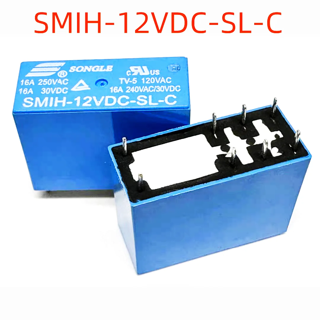 5PCS 100%NEW SMIH--12VDC-SL-C SMIH-5VDC-24VDC *-SL-C RELAY Relays