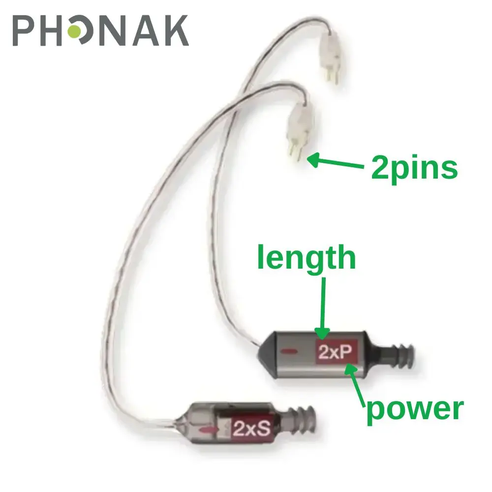 

(2-контактный) сменный ресивер Phonak xReceiver Standard (xS) и Power (xP) для слуховых аппаратов Phonak Audeo B RIC Smart Naida
