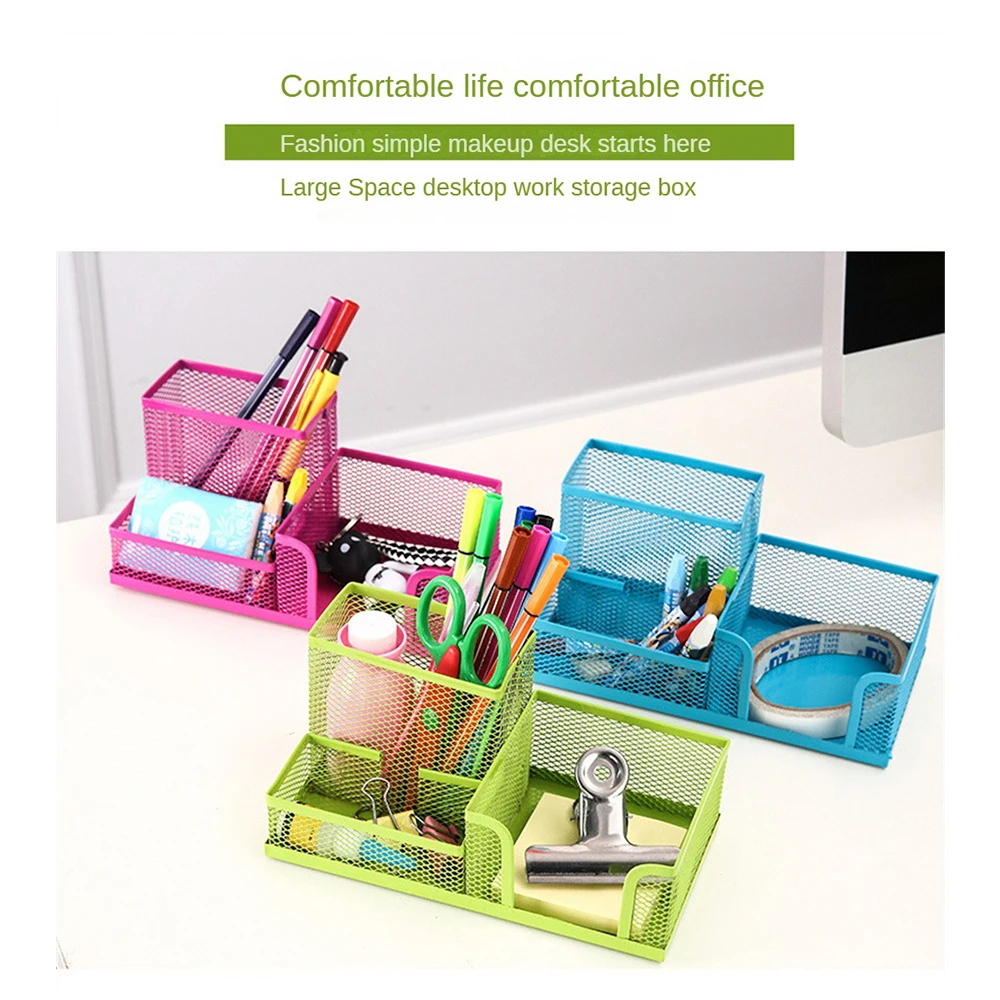 Functional Office Supplies Adorable Cute Stylish Versatile Pen Holder Decorative Stationery Organizer Must-have Best-selling