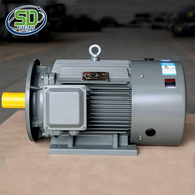 IE2 6 Pole 180L Food Industry 1000 Rpm 220v Induction 15 kw Ac 3 Phase Electric High Torque Motor 20