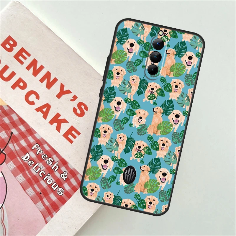 Golden Retriever Dog Case For ZTE Nubia Red Magic 9 8 8S Pro Plus RedMagic 6 7 6S 7S Pro 5G 5S 6R Cover Shell image 5