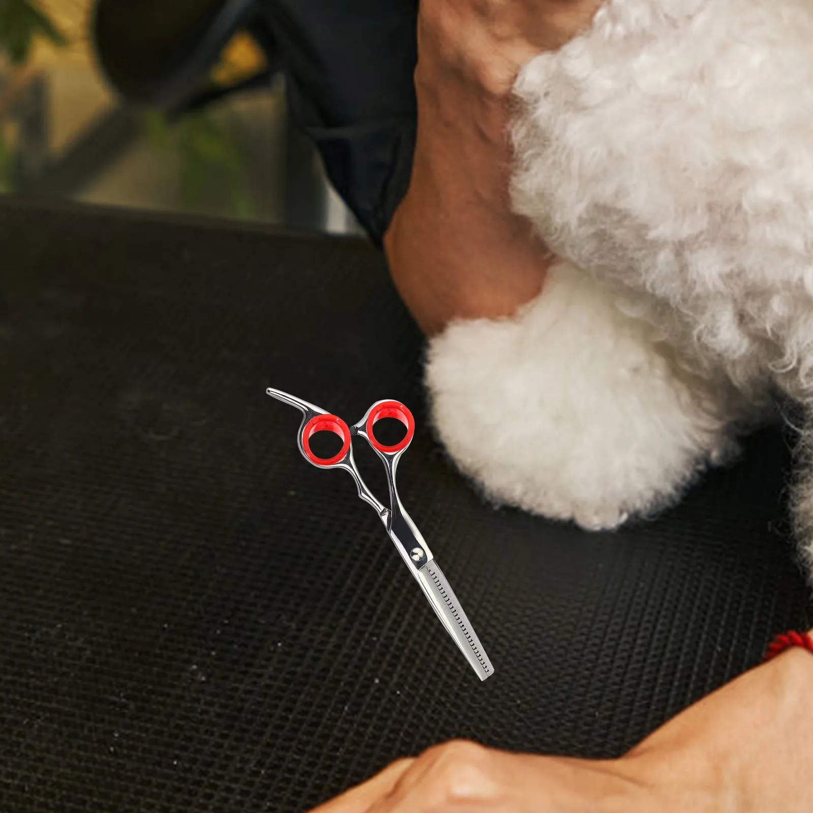 

12Pcs Soft Silicone Scissors Finger Rings Durable Comfortable Thumb Inserts Dog Grooming Shears Rings Pet Nail Clipper Grip