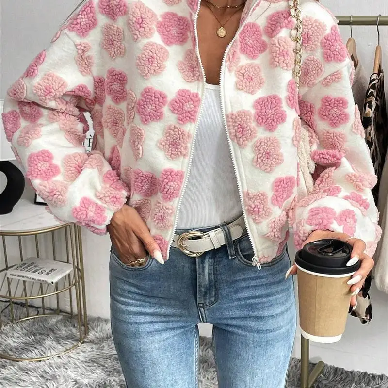 

Women's Loose Jacquard Jaet Casual Sle Color Pure Color Other Material 00% Spring Season Single Piece