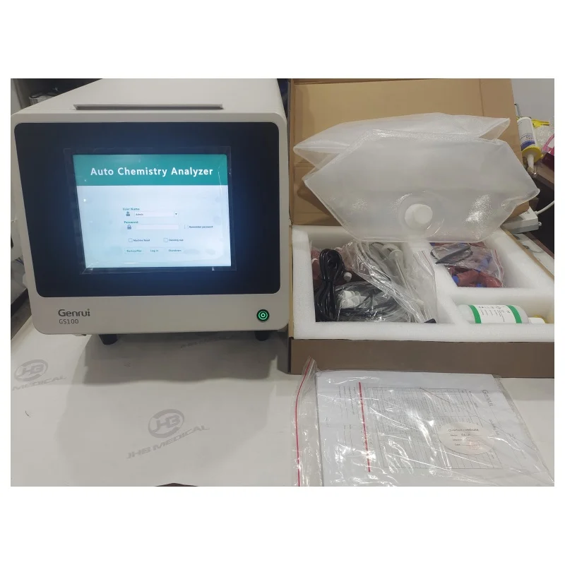 Genrui GS100 Analisador de Química Quantitativa Totalmente Automatizado Analisador de Imunoensaio