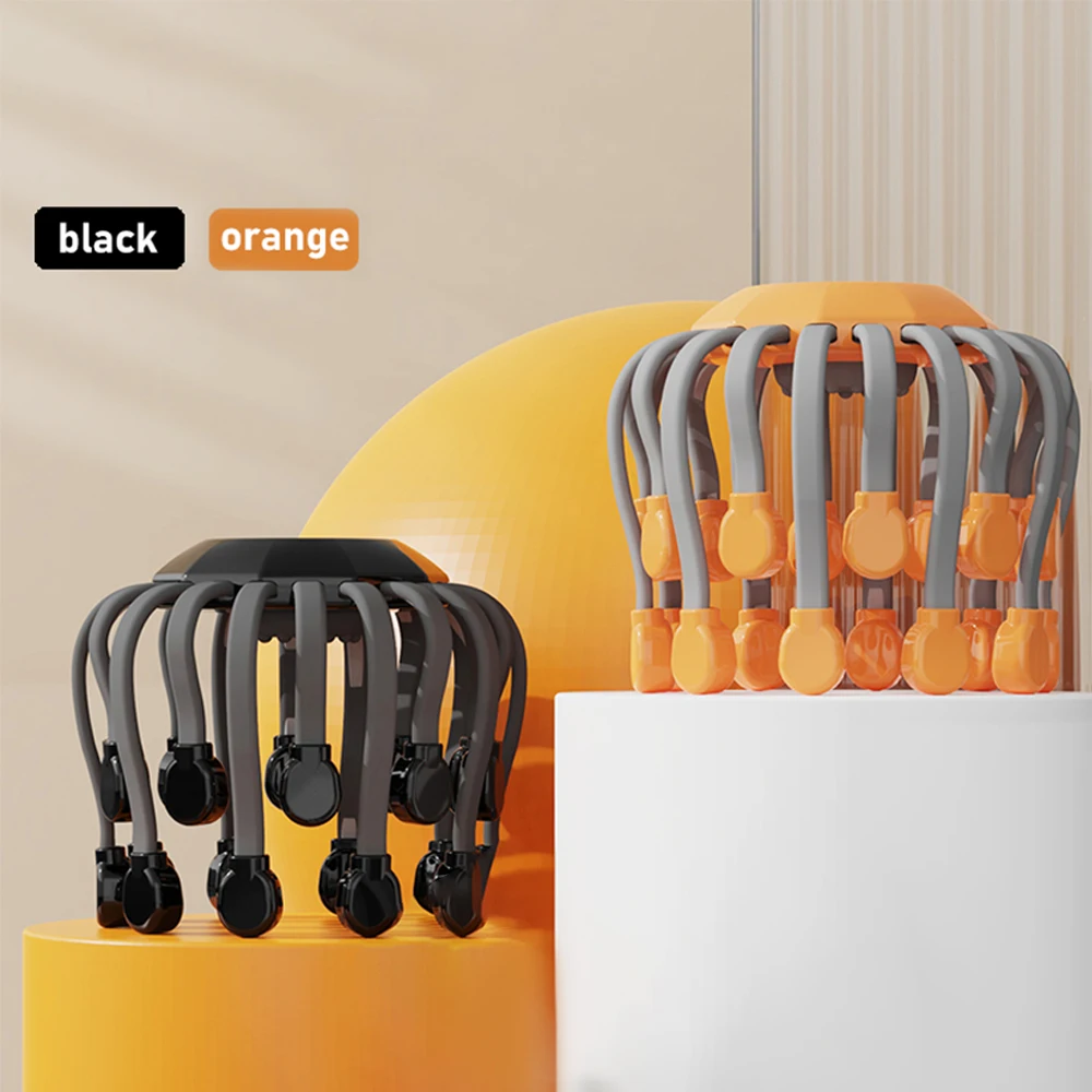 

Octopus Shape Electric Head Massage 20-claw points Vibration Refreshing Portable Relaxation Stress Migraine Tools Caring Gifts