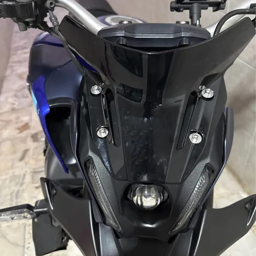 Motor Accessories Front Screen Windscreen Windshield Deflector Protector For YAMAHA MT09 FZ09 MT-09 SP 2021 2022 2023 2024 MT 09 - view 2