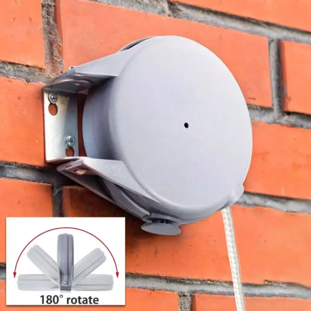 Adjustable Wall Mounted Clothesline Telescopic Stretchable Retractable Clothesline Foldable Thickened Drying Rack Indoor