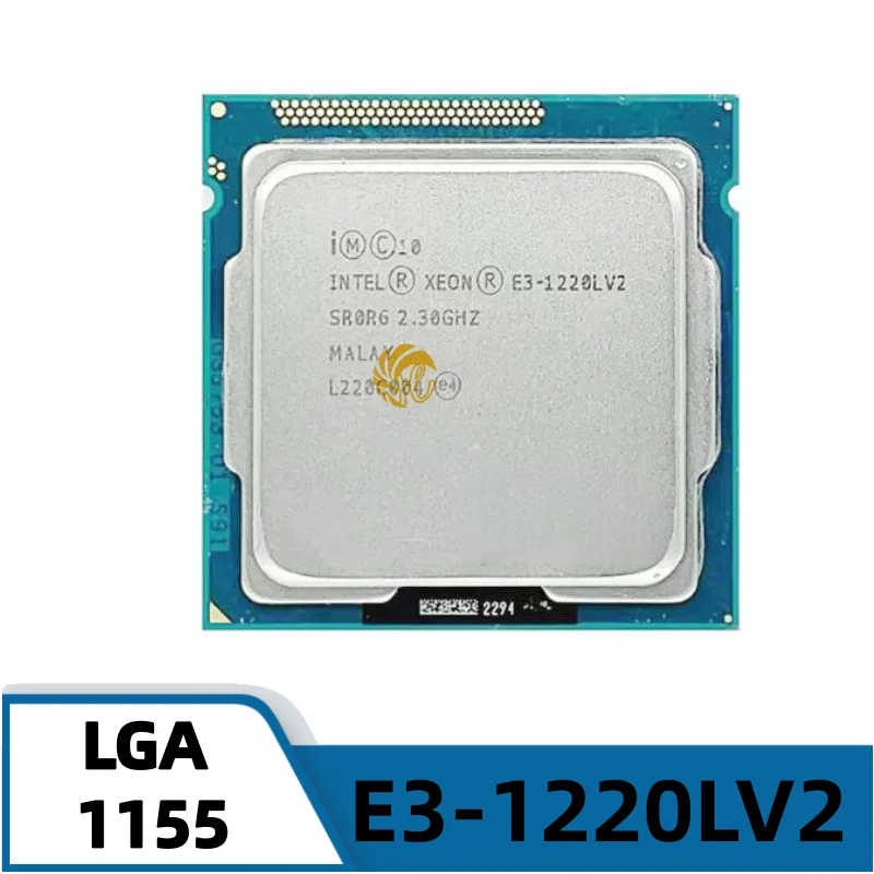  Xeon E3-1220LV2 2.3 GHz SR0R6 Dual-Core CPU 3M 17W LGA 1155 E3 1220L V2