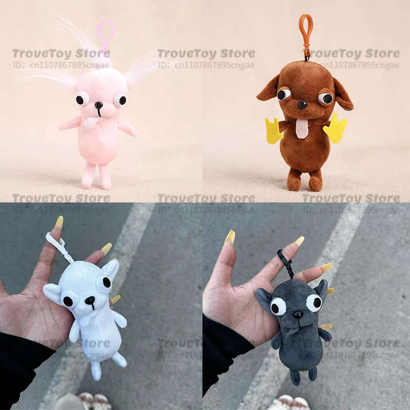 

Stuffed Animals Chihuahua Plush Toy Puppy Pet Keychain Pendant Stuffed Chihuahua Doll Realistic Kawaii Plush Chihuahua Toy