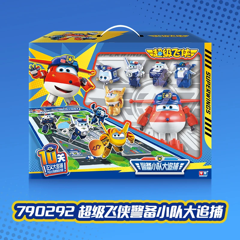 

AULDEY SUPER WINGS Jett Dizzy Paul Parent-Child Board Game Portable Easy for Family Entertainment All-Age Fun Play Christmas