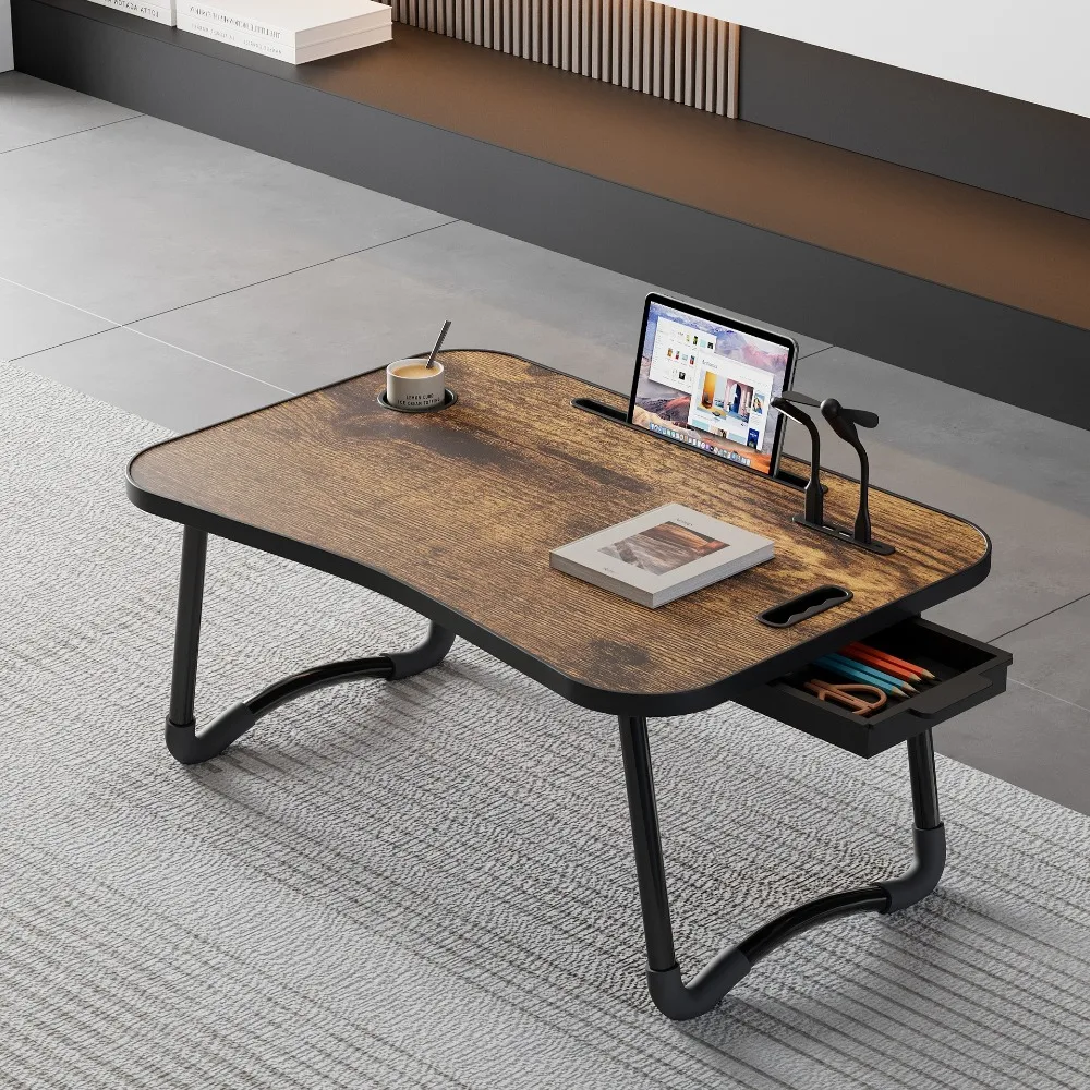 

Bedroom Foldable Table Computer Desk Small Table Lazy Desk Student Study Desks Minimalist Design Home Furniture Computer Desk