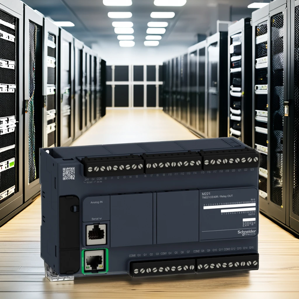 S7 1200 PLC TM221CE40R With RS485 Communication Interface New Condition Industrial Control PAC Dedicated Controllers